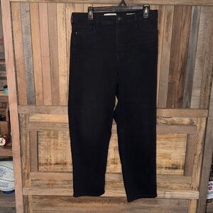 Social Standard by Sanctuary Black Straight Leg Jeans
